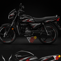 Hero Splendor - Sport Red Wrap