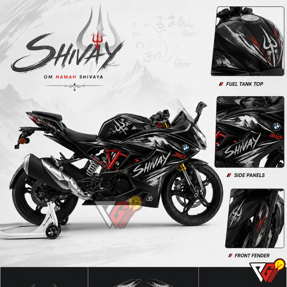 BMW RR310 - Shivay Wrap