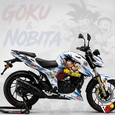TVS Apache RTR 160 4V - Anime Duo Wrap