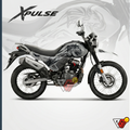 Hero Xpulse 200 - Grey Bull Wrap