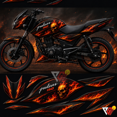 Bajaj Pulsar 150 Graphics Kit