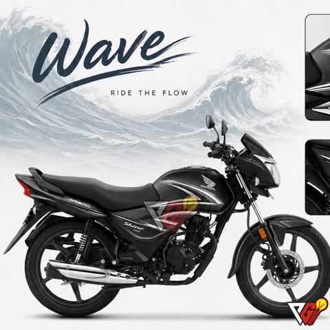 Honda Shine 125 - Wave Edition Wrap