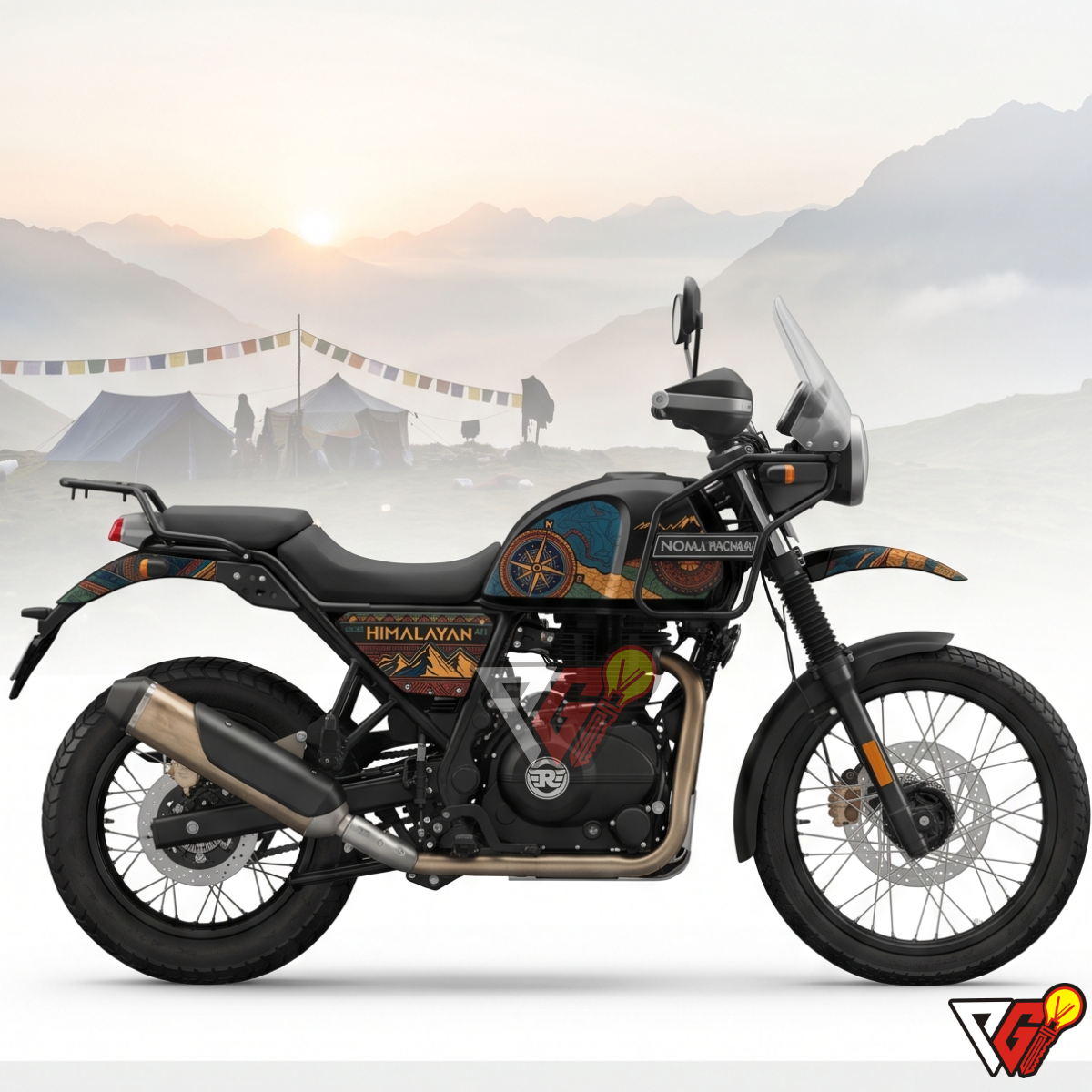 Royal Enfield Himalayan 411 - Nomad Wrap