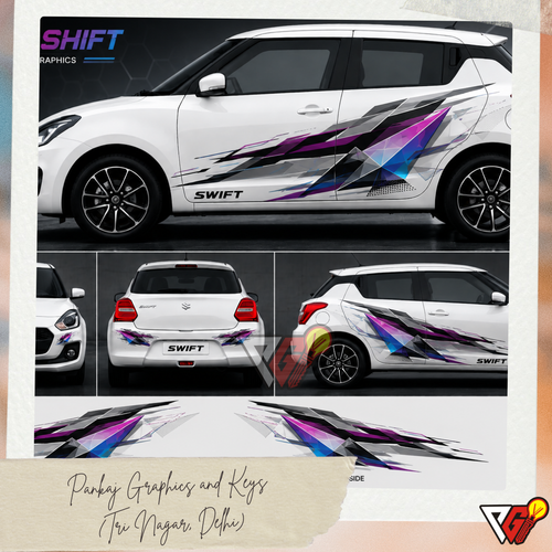 Car Hatchback Graphics Kit
