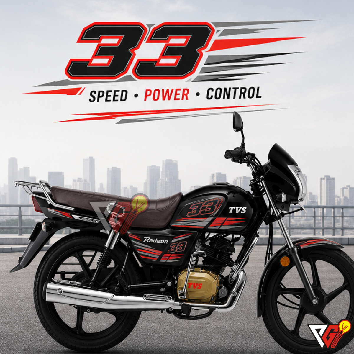TVS Radeon - 33 Speed Power Wrap