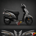 TVS Jupiter 125 - Adventure Silver Wrap