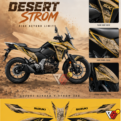 Suzuki V-Strom 250 - Desert Strom Wrap