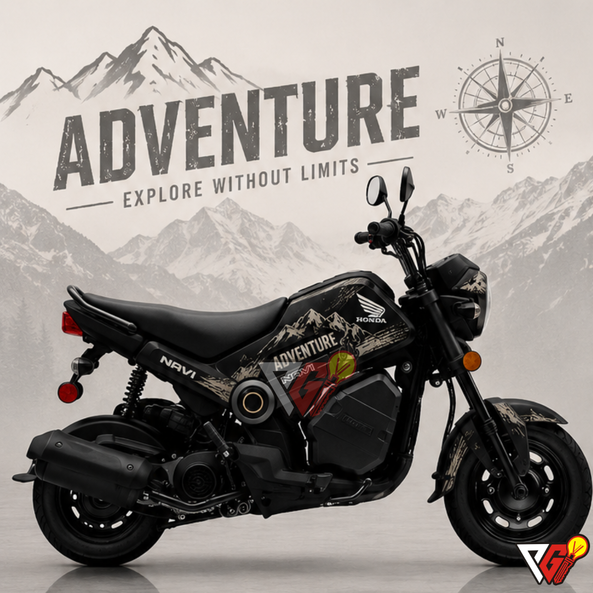 Honda Navi - Adventure Wrap