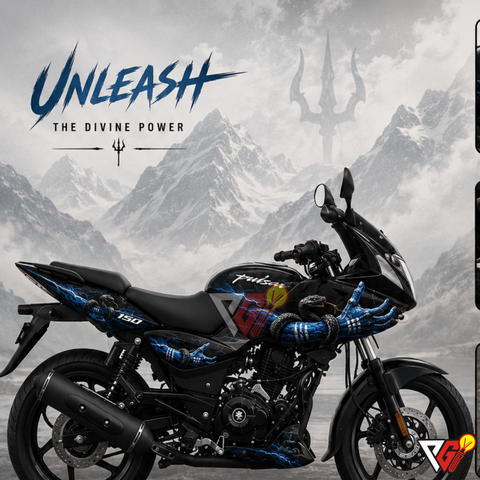 Bajaj Pulsar 220 - Divine Power Wrap