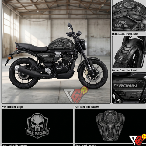TVS Ronin - War Machine Wrap