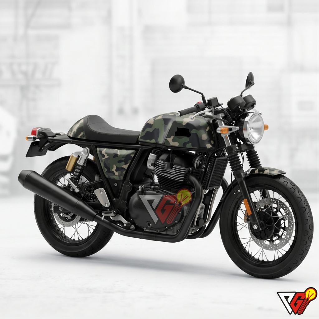 Royal Enfield GT 650 - Classic Camo Wrap