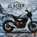 Royal Enfield Guerrilla 450 - Glacier Explorer Wrap