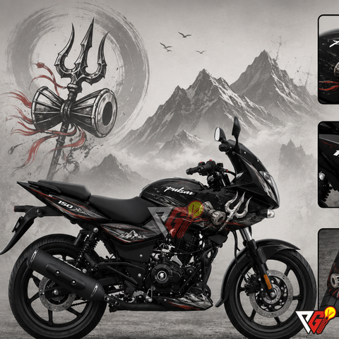 Bajaj Pulsar 220 - Trishool Mountain Wrap