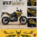 Suzuki V-Strom 250 - Wild Safari Leopard Wrap