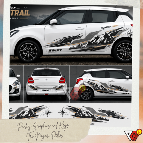 Maruti Suzuki Swift - Nomad Trail Wrap