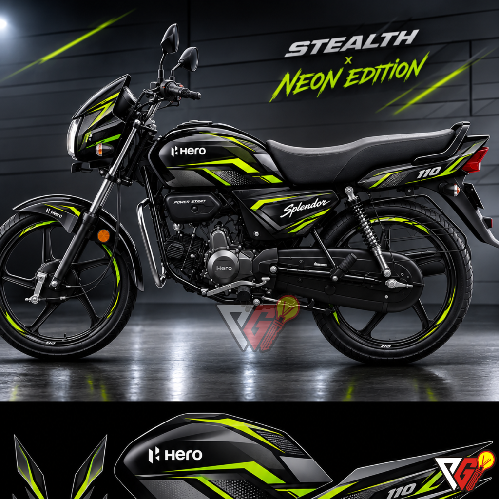Hero Splendor Graphics Kit