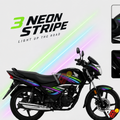 Honda Shine 125 - Neon Stripe Edition Wrap