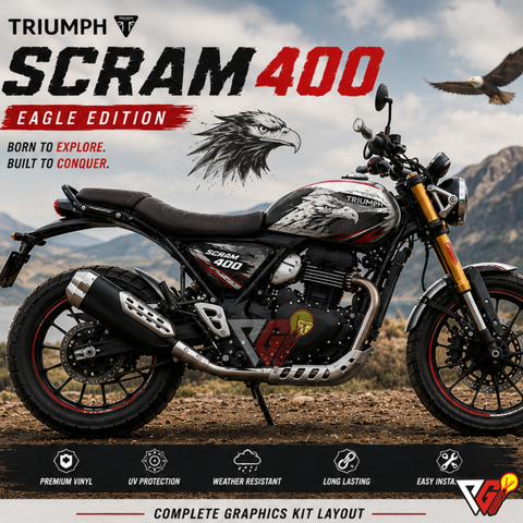 Triumph Scrambler 400X - Eagle Wrap