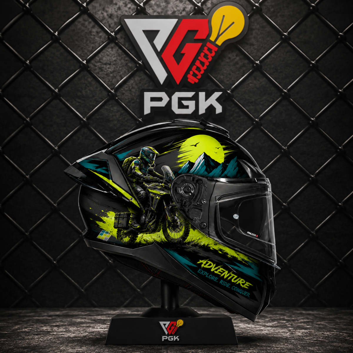 Helmet - Adventure Rider Wrap