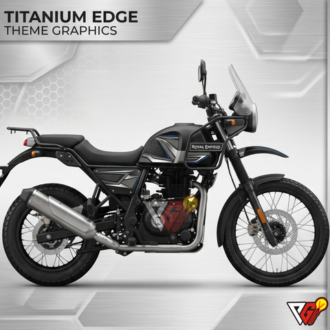 Royal Enfield Himalayan 411 - Titanium Edge Wrap