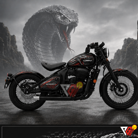 Jawa 42 Bobber - Cobra Serpent Wrap