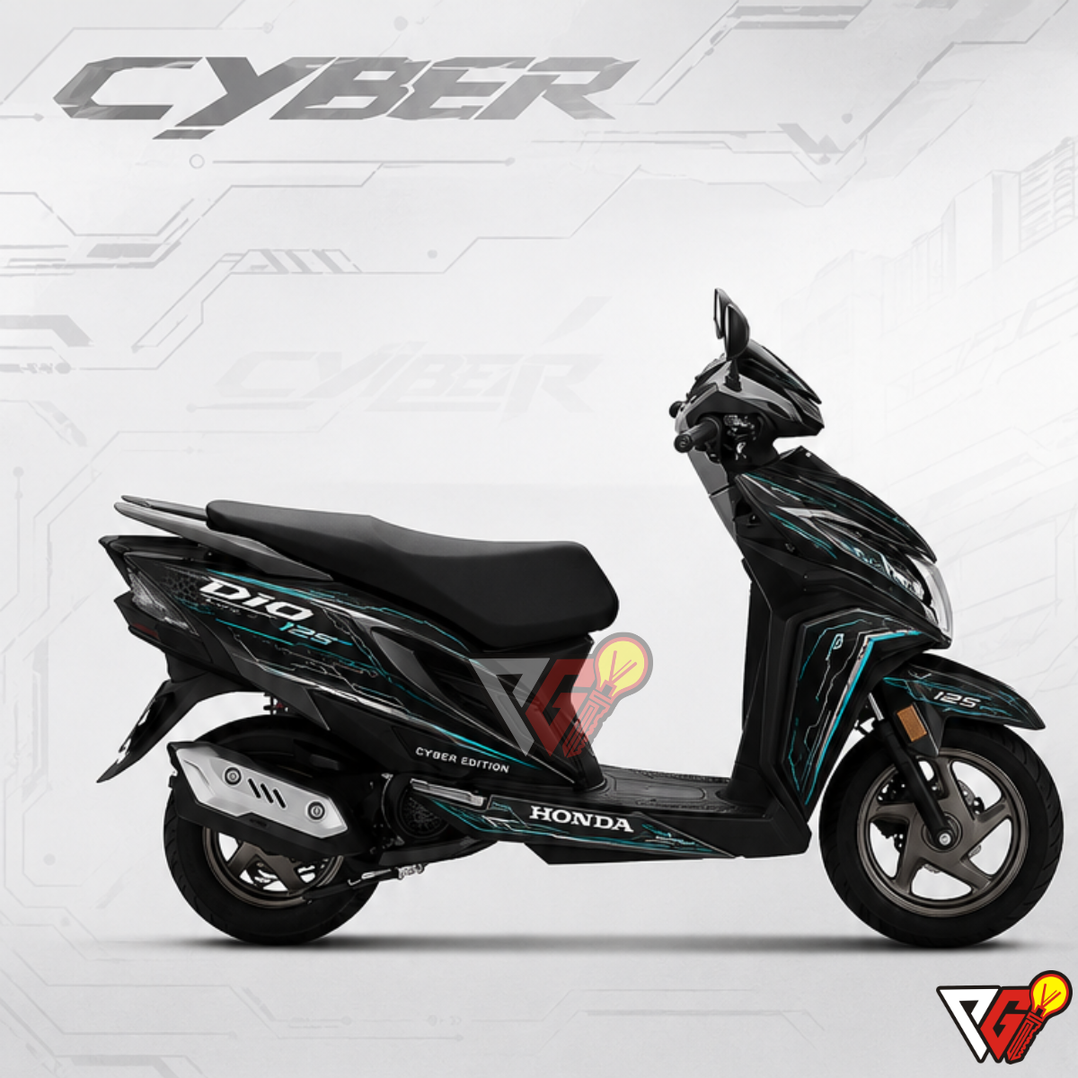 Honda Dio - Cyber Edition Wrap
