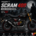 Triumph Scrambler 400X - Dark Knight Wrap