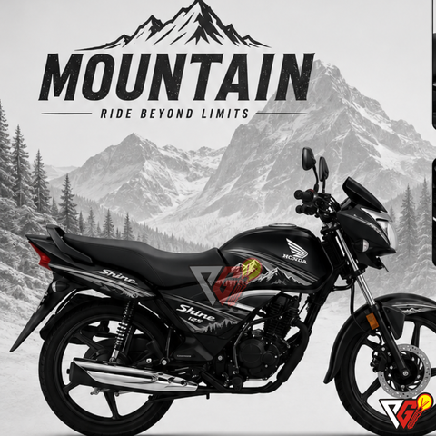 Honda Shine 125 - Mountain Edition Wrap