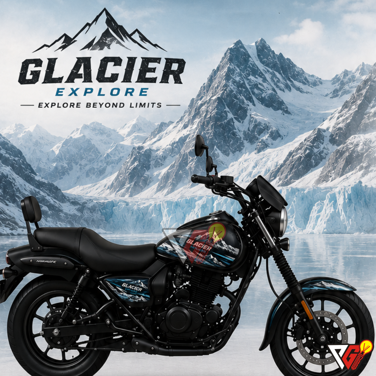 Bajaj Avenger - Glacier Explore Wrap