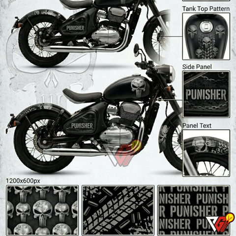 Jawa 42 Bobber - Punisher Wrap