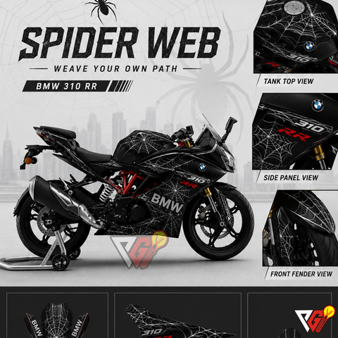 BMW RR310 - Spider Web Wrap