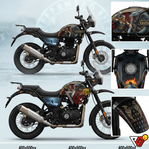 Royal Enfield Himalayan 411 - Ragnarok Wrap