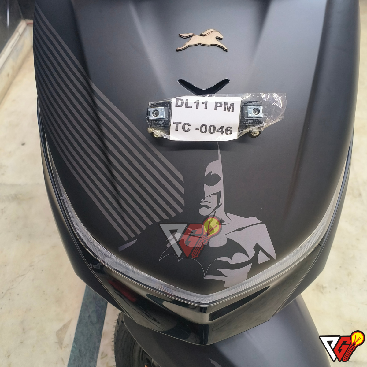 TVS Jupiter 125 - Dark Knight Edition Wrap