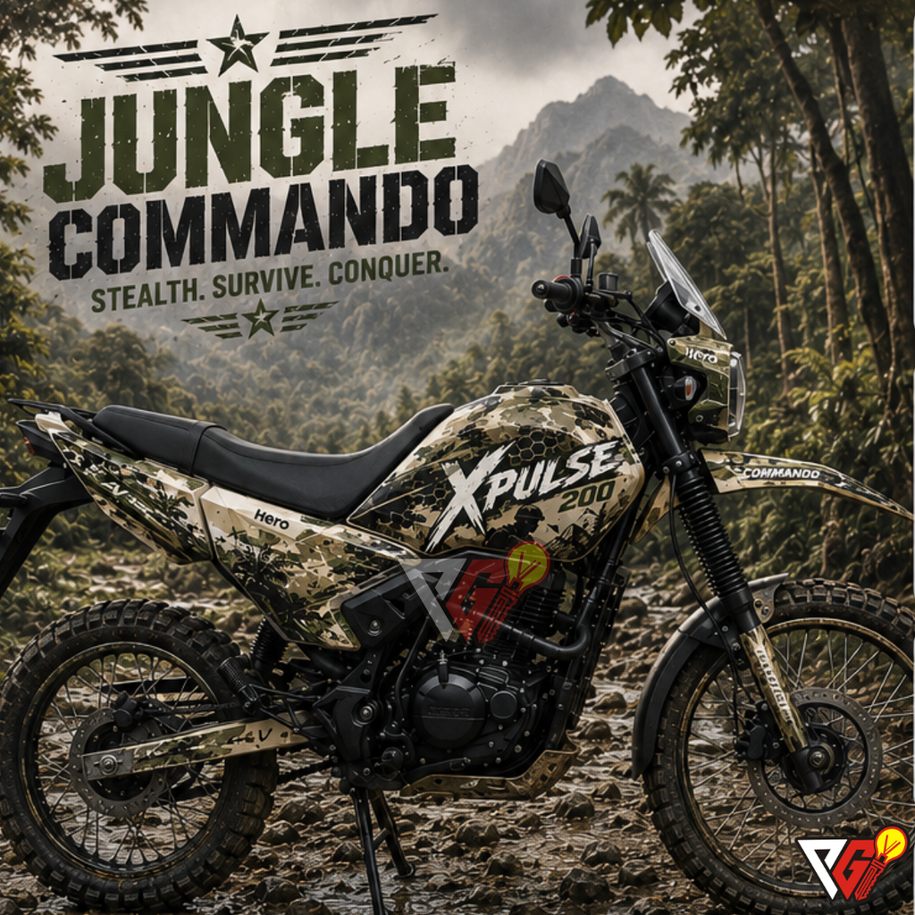 Hero Xpulse 200 Graphics Kit