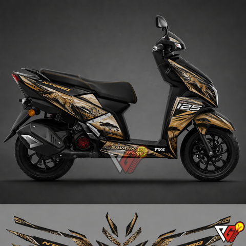 TVS Ntorq 125 - Savannah Sprint Wrap
