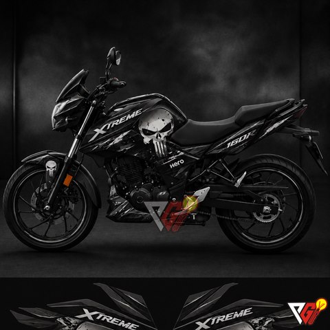 Hero Xtreme 125R - Punisher Wrap