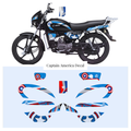 Hero Splendor - Captain Decal Wrap