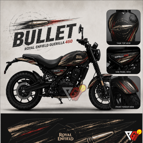 Royal Enfield Guerrilla 450 - Bullet Wrap