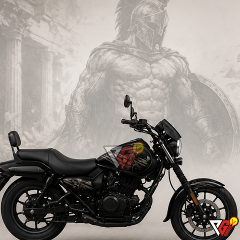 Bajaj Avenger - Spartan Warrior Wrap