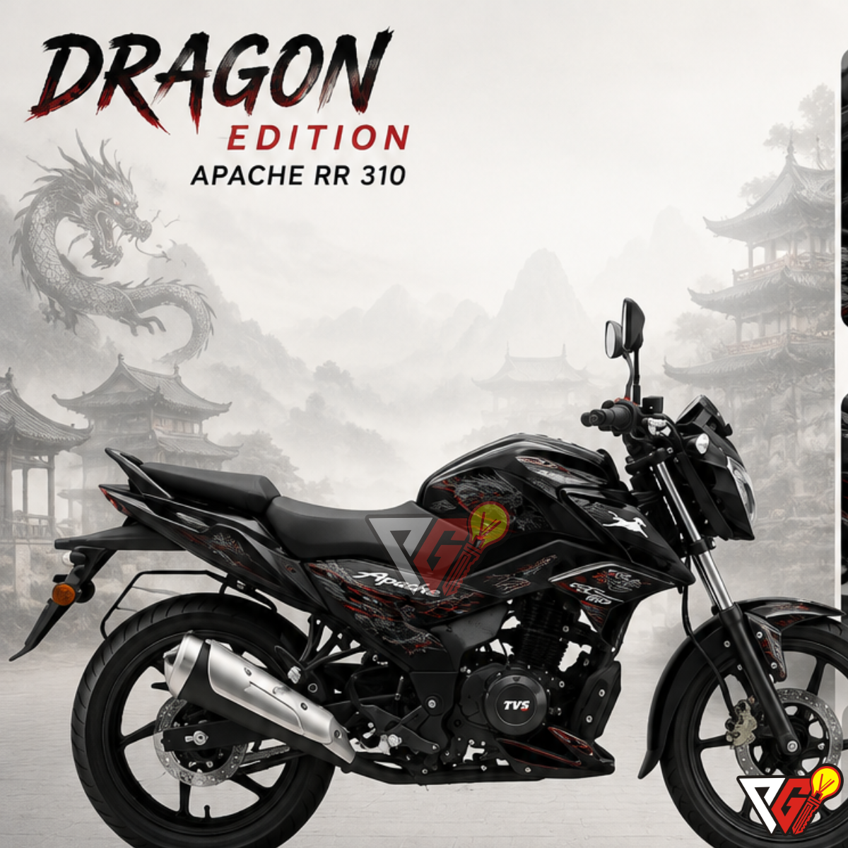TVS Apache RR 310 - Dragon Temple Edition Wrap