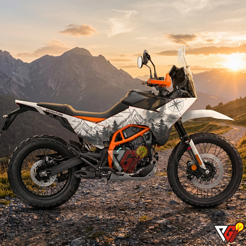 KTM 390 Adventure - Mountain Sketch Wrap