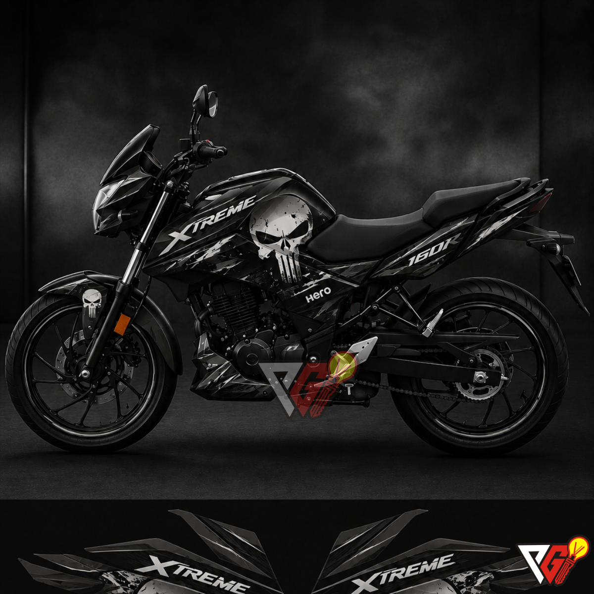 Hero Xtreme 125 Graphics Kit