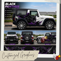 Mahindra Thar - Black Panther Wrap
