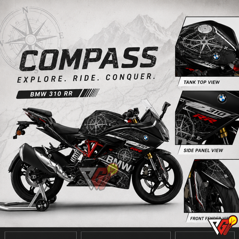 BMW RR310 - Compass Wrap