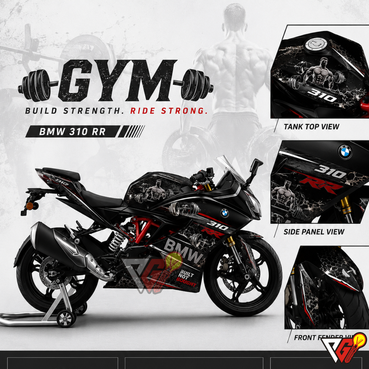 BMW RR310 - Gym Wrap