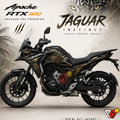 TVS Apache RTX 300 - Jaguar Instinct Wrap