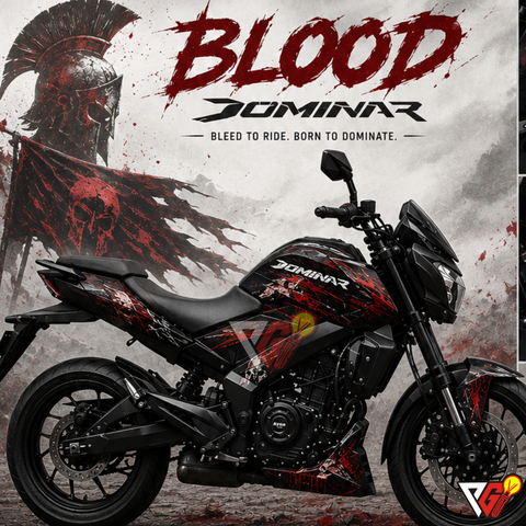 Bajaj Dominar - Blood Wrap