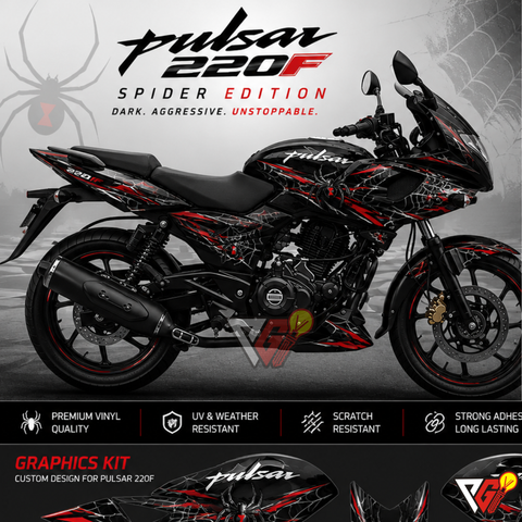 Bajaj Pulsar 220 - Spider Edition Wrap