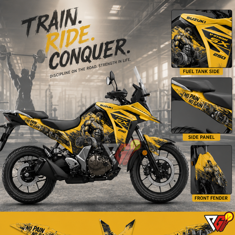 Suzuki V-Strom 250 - Gym Mode Wrap