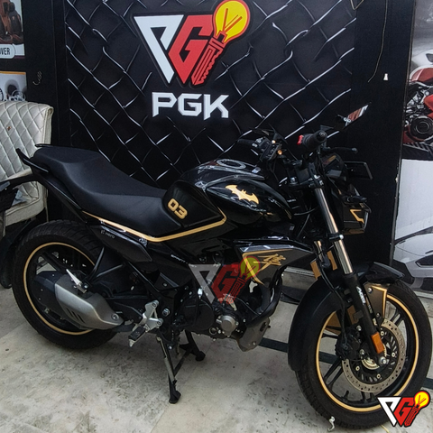 Hero Xtreme 125 - Dark Knight Gold Wrap